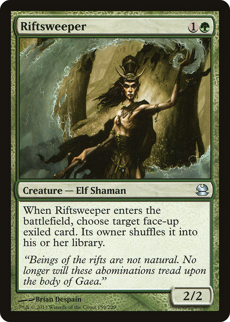 Riftsweeper (MMA-159) [Modern Masters] Foil
