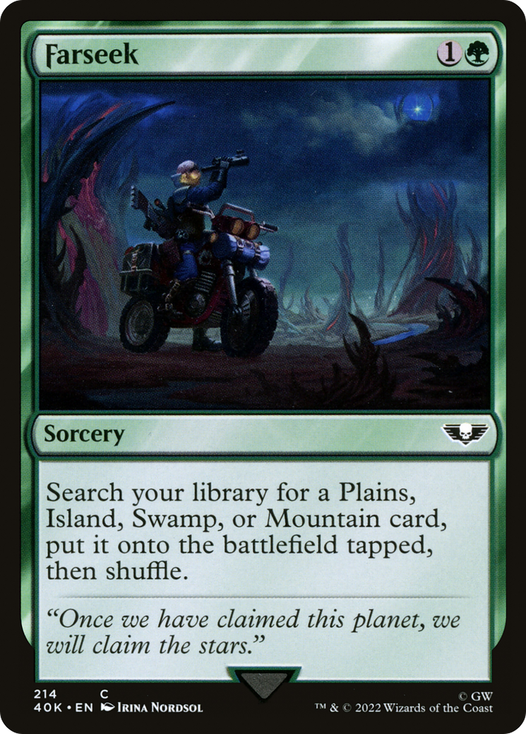 Farseek (40K-214) [Warhammer 40,000 Commander]