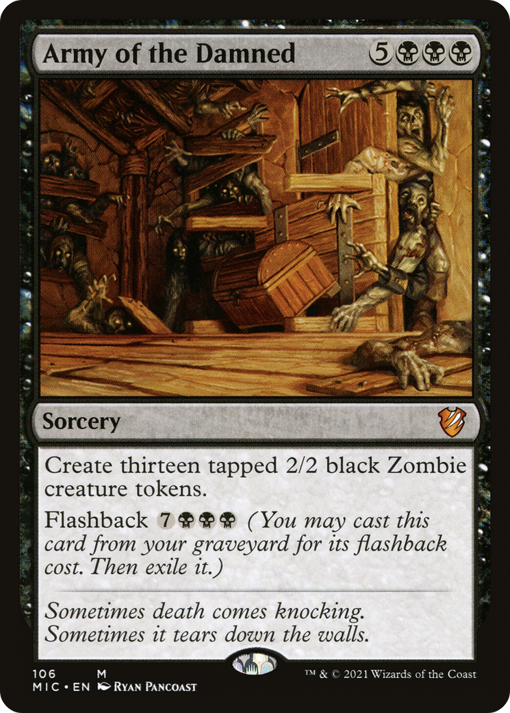 Army of the Damned (MIC-106) [Midnight Hunt Commander]