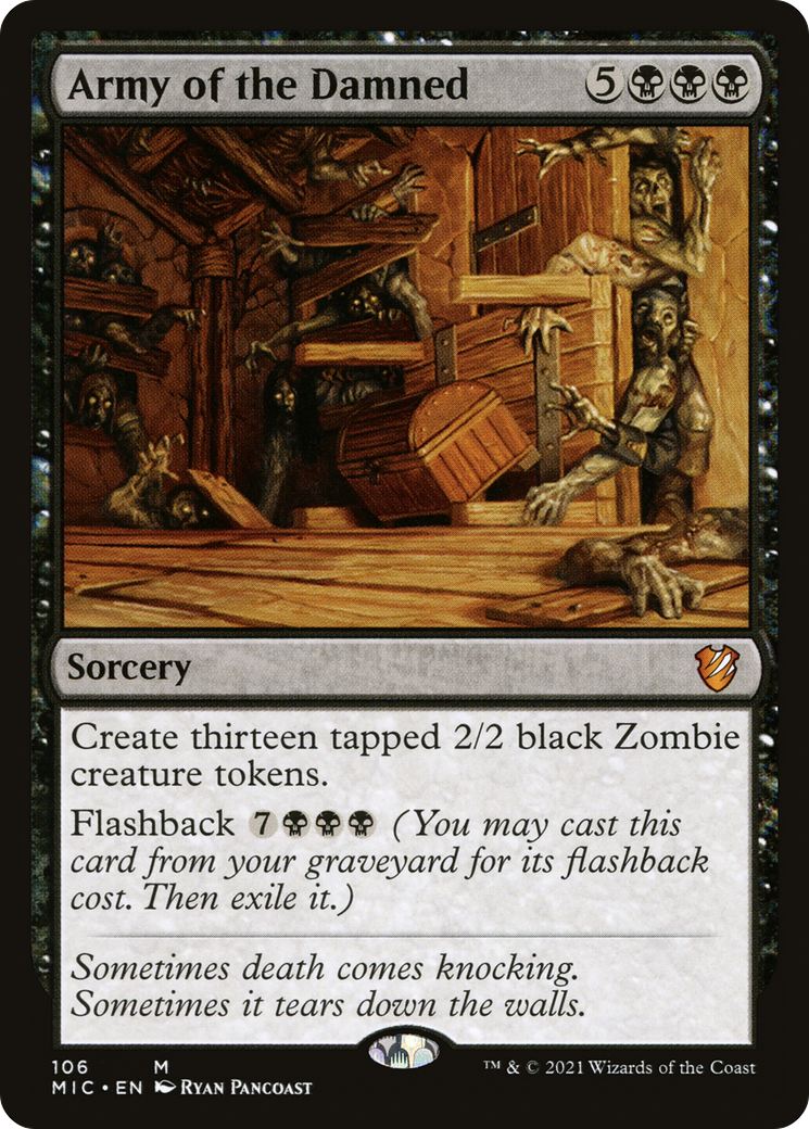 Army of the Damned (MIC-106) [Midnight Hunt Commander]