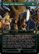 Tempt with Discovery (Borderless) (LTC-532) [Tales of Middle-earth Commander] (Borderless)
