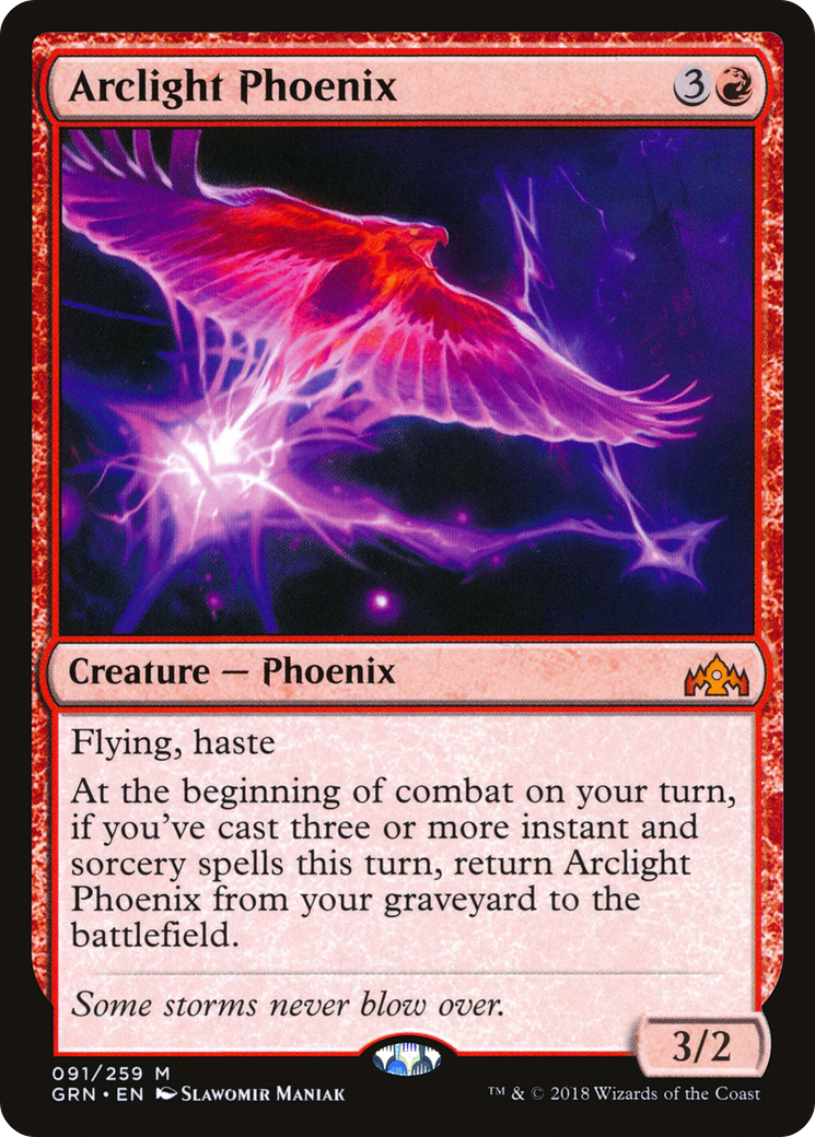 Arclight Phoenix (GRN-091) [Guilds of Ravnica]