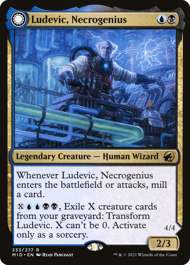 Ludevic, Necrogenius (MID-233) [Innistrad: Midnight Hunt]