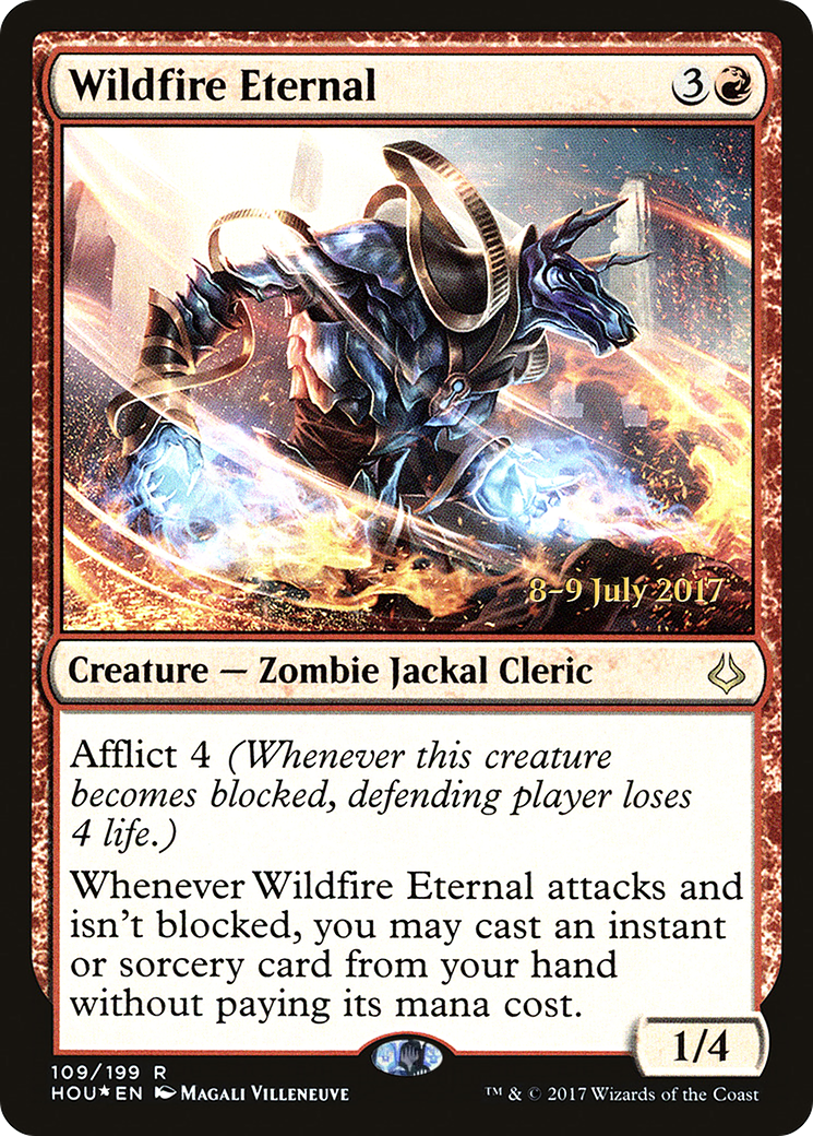 Wildfire Eternal (PRE-109S) [Hour of Devastation Promos] Foil