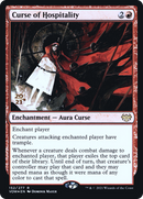 Curse of Hospitality (PRE-152) [Innistrad: Crimson Vow Promos] Foil