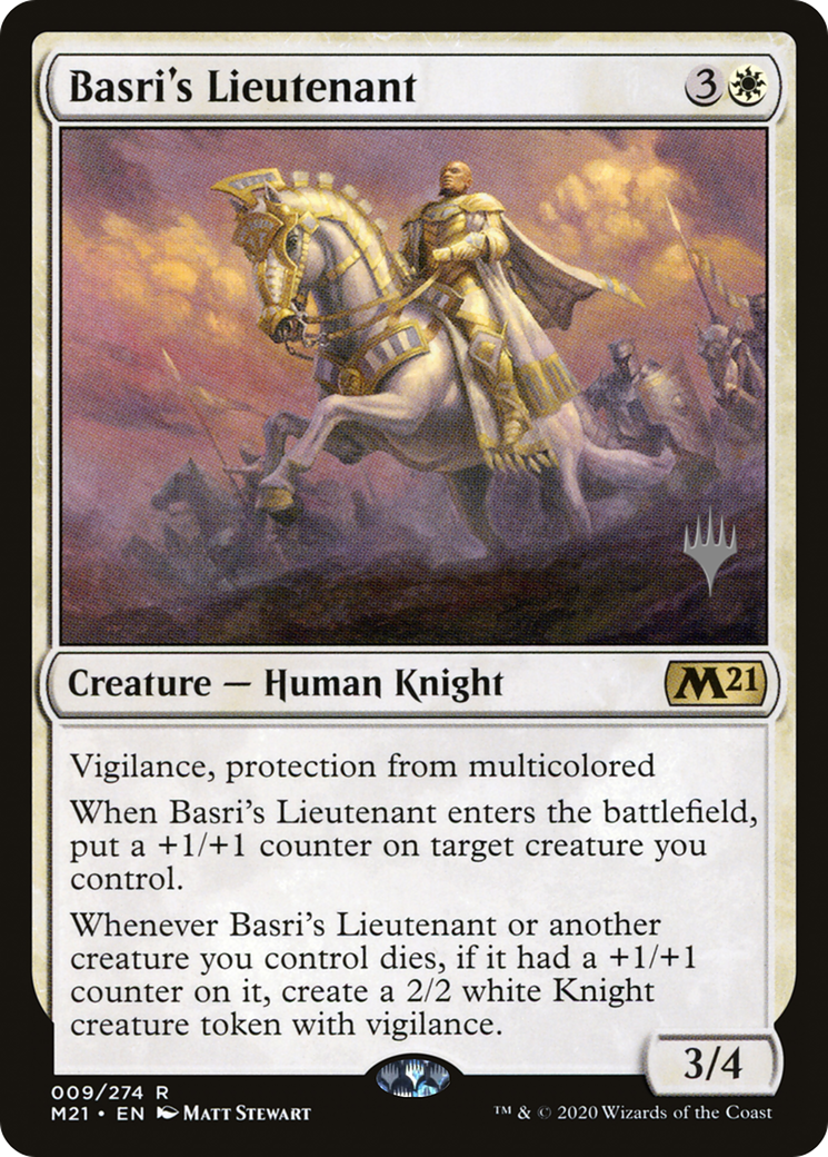 Basri's Lieutenant (PPM21-09P) [Core Set 2021 Promos]