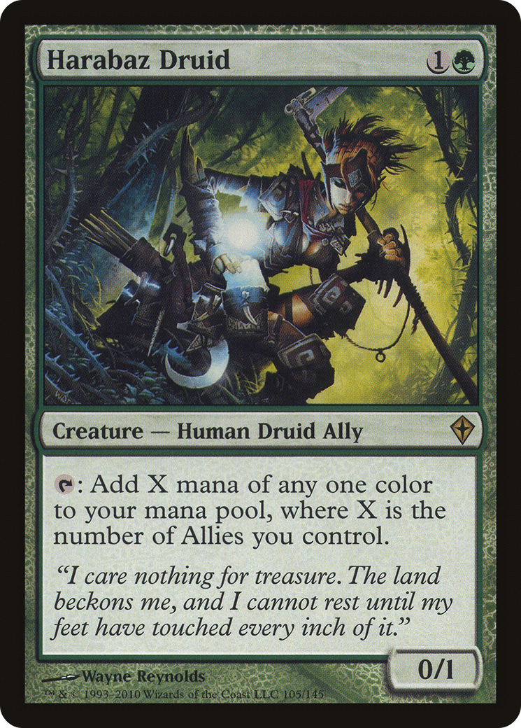 Harabaz Druid (WWK-105) [Worldwake]