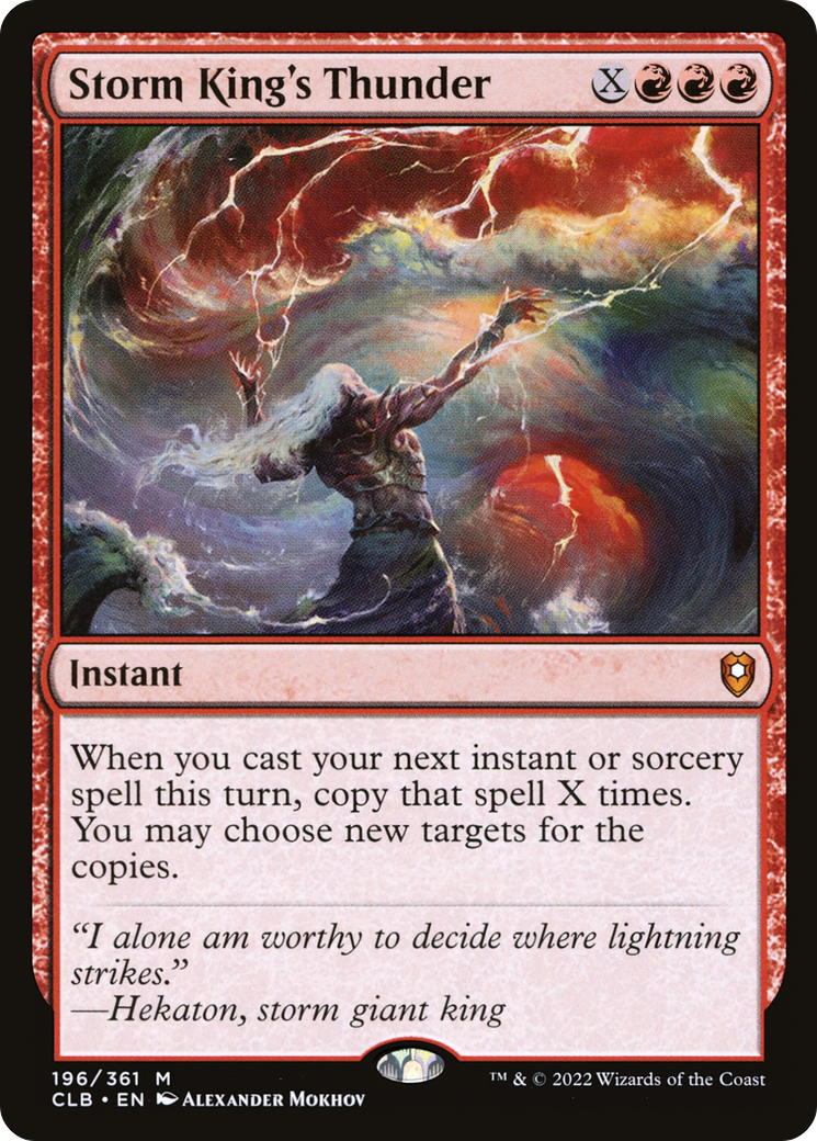 Storm King's Thunder (CLB-196) [Commander Legends: Battle for Baldur's Gate]