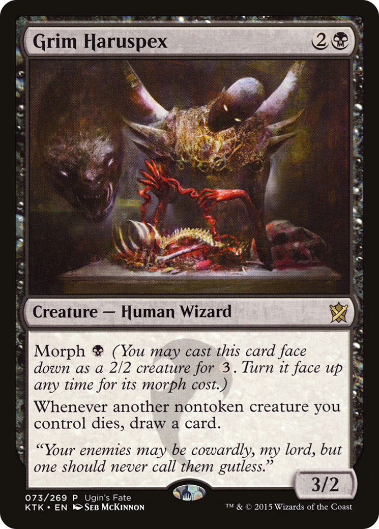 Grim Haruspex (FRF_UGIN-073) [Ugin's Fate]