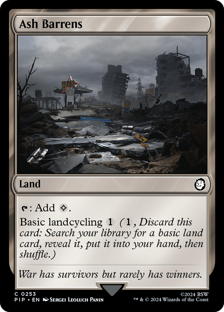 Ash Barrens (PIP-253) [Fallout]