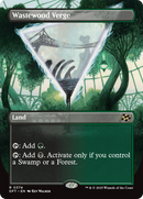 Wastewood Verge (DFT-374) [Aetherdrift] (Borderless) Foil