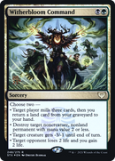 Witherbloom Command (PRE-248S) [Strixhaven: School of Mages Promos] Foil