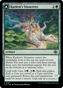 Kaslem's Stonetree // Kaslem's Strider (LCI-197) [The Lost Caverns of Ixalan] Foil