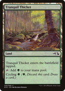 Tranquil Thicket (DD3-026) [Duel Decks Anthology: Elves vs. Goblins]
