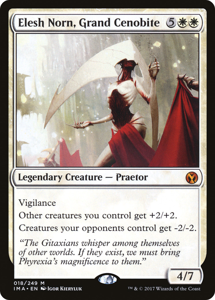 Elesh Norn, Grand Cenobite (IMA-018) [Iconic Masters] Foil