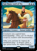 Sun Quan, Lord of Wu (CMM-123) [Commander Masters] Foil