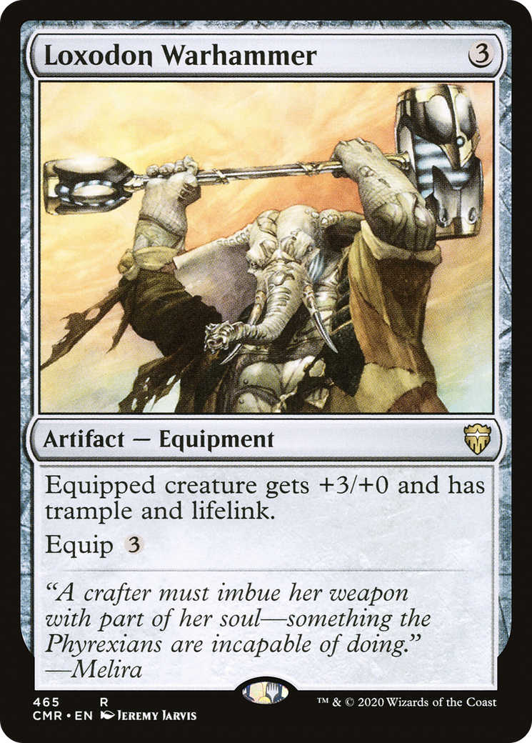 Loxodon Warhammer (CMR-465) [Commander Legends]