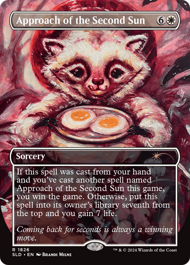 Approach of the Second Sun (SLD-1826) [Secret Lair Drop] (Borderless) Foil