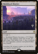 Mobilized District (PPM20-249P) [Promo Pack: War of the Spark Promos]