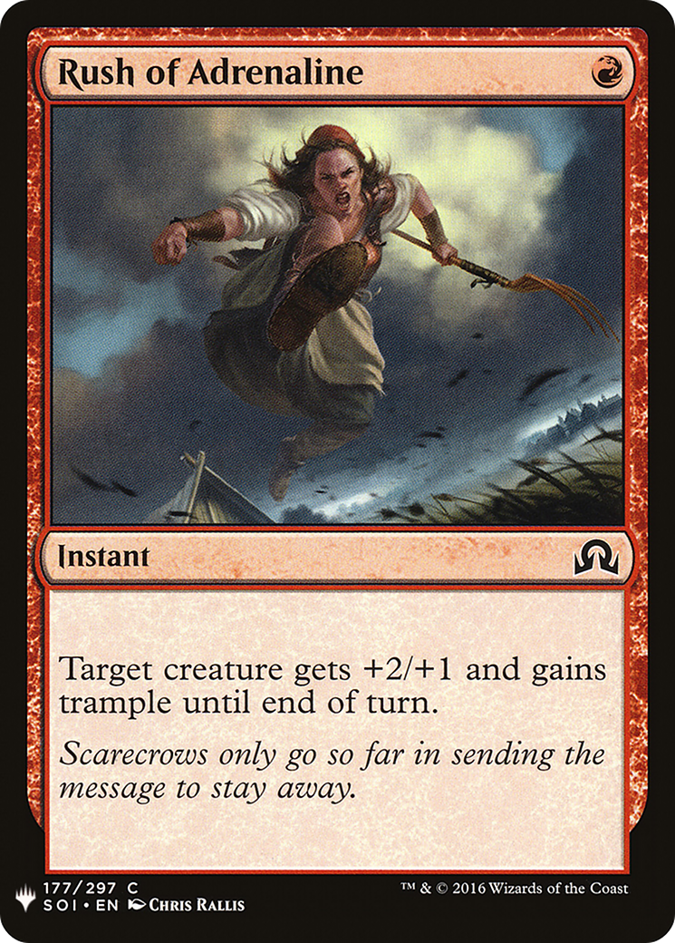 Rush of Adrenaline (LIST-SOI-177) [The List]