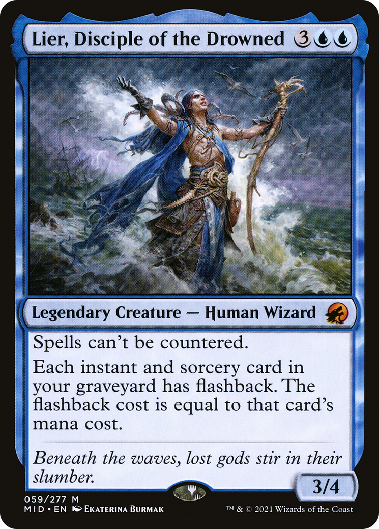 Lier, Disciple of the Drowned (MID-059) [Innistrad: Midnight Hunt]