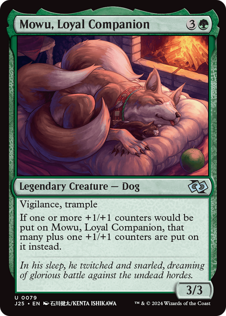 Mowu, Loyal Companion (J25-079) [Foundations Jumpstart]