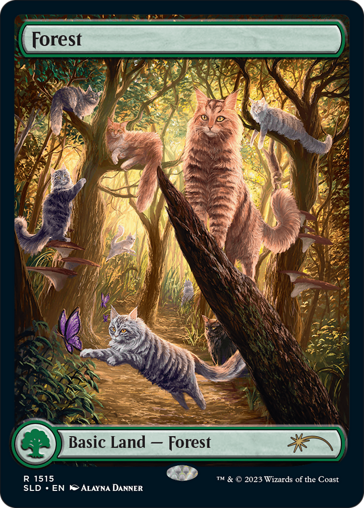 Forest (SLD-1515) [Secret Lair Drop]: (Full Art) Foil
