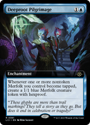 Deeproot Pilgrimage (LCI-361) [The Lost Caverns of Ixalan]: (Extended Art) Foil