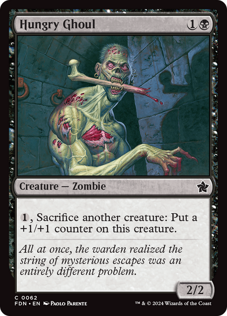 Hungry Ghoul (FDN-062) [Foundations] Foil
