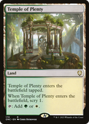 Temple of Plenty (ONC-170) [Phyrexia: All Will Be One Commander]