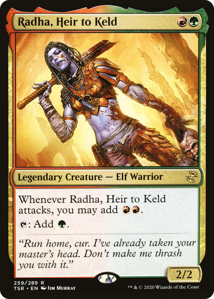 Radha, Heir to Keld (TSR-259) [Time Spiral Remastered]