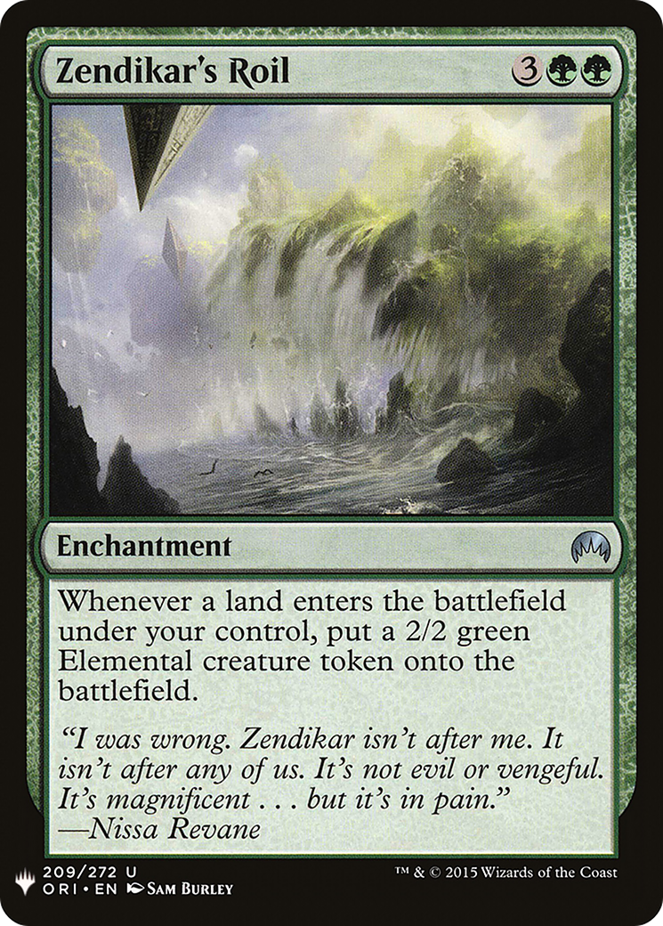 Zendikar's Roil (LIST-ORI-209) [The List]
