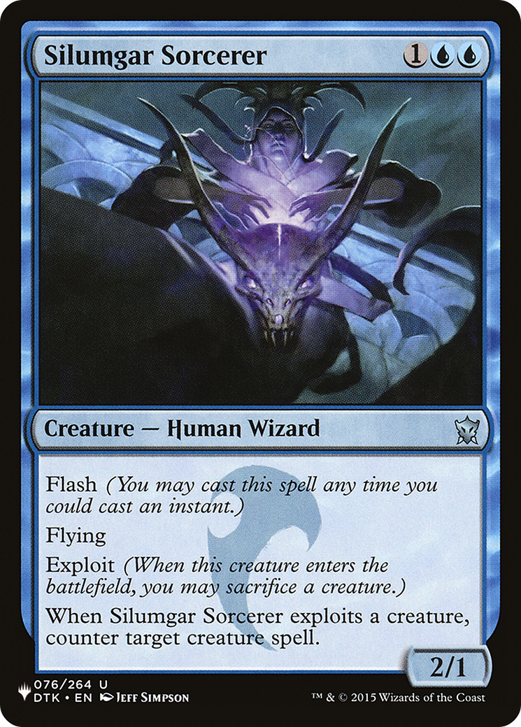 Silumgar Sorcerer (LIST-DTK-76) [The List]