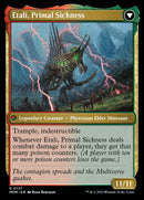 Etali, Primal Conqueror // Etali, Primal Sickness (MOM-137) [March of the Machine] Foil