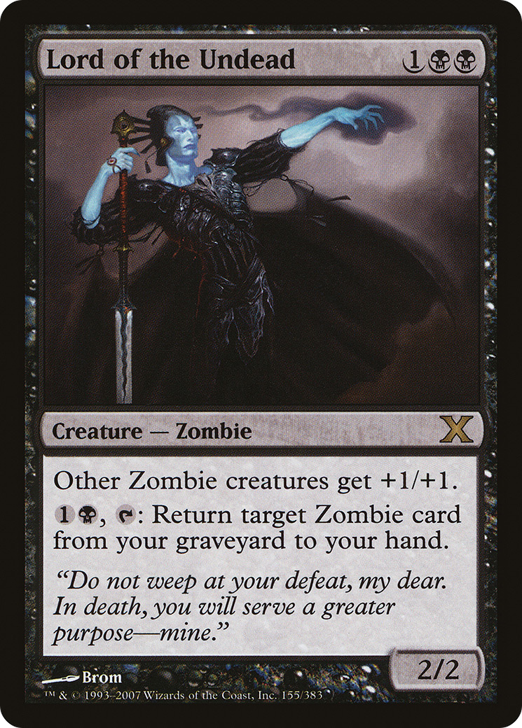 Lord of the Undead (10E-155) [Tenth Edition]