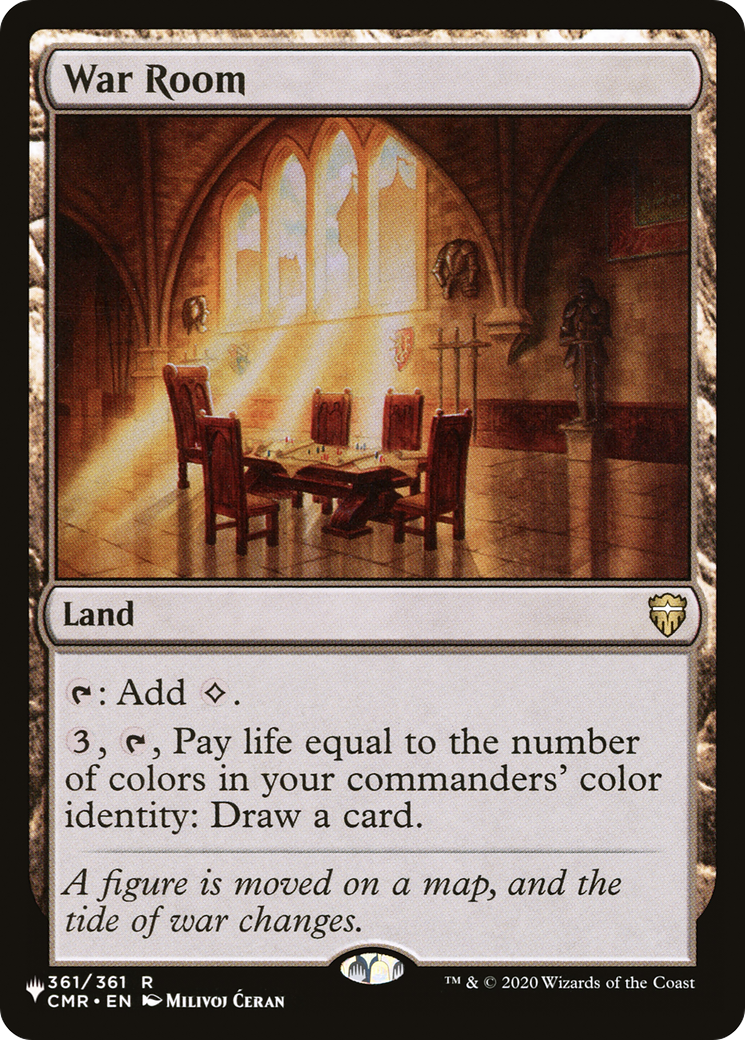 War Room (LIST-CMR-361) [The List]