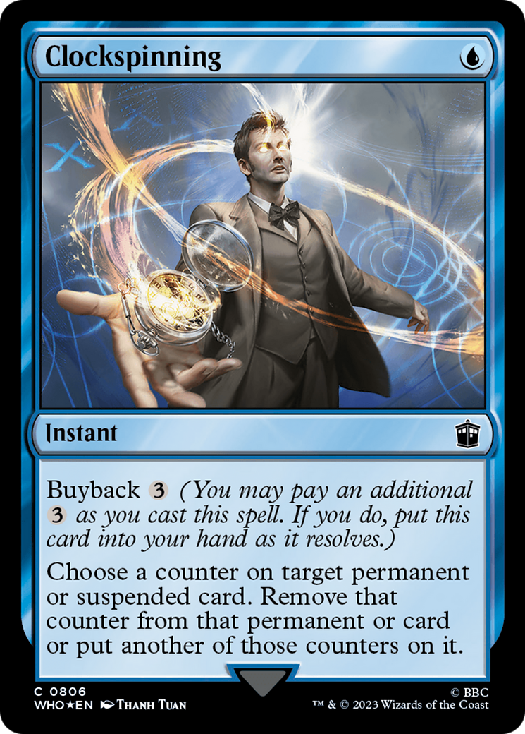 Clockspinning (WHO-806) [Doctor Who] Foil