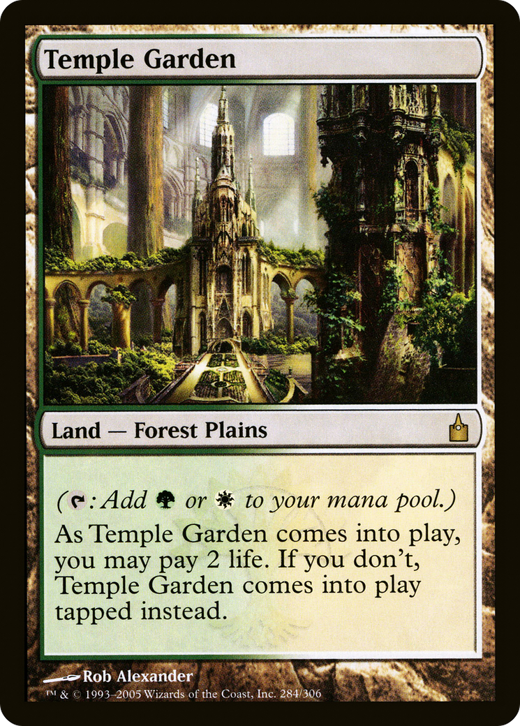 Temple Garden (RAV-284) [Ravnica: City of Guilds]