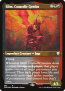 Blim, Comedic Genius (CMR-592) [Commander Legends] Etched Foil