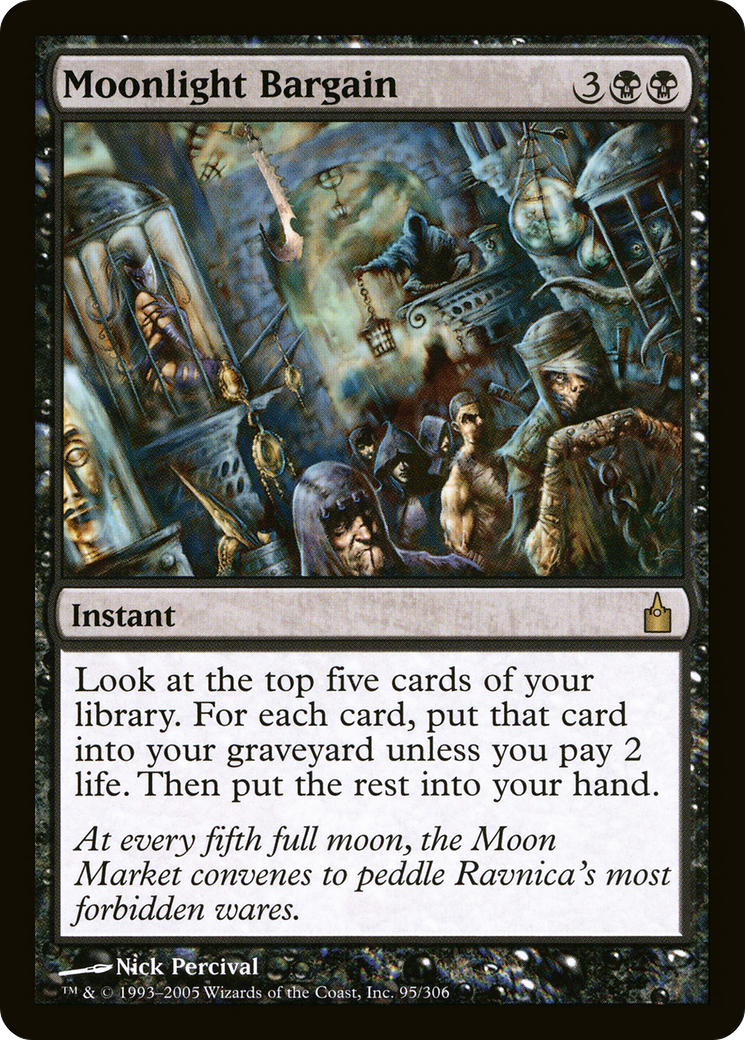 Moonlight Bargain (RAV-095) [Ravnica: City of Guilds]