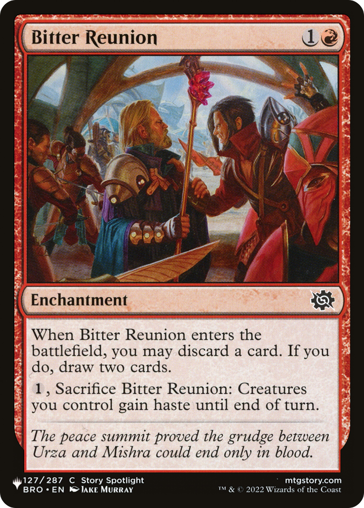 Bitter Reunion (LIST-BRO-127) [The List]