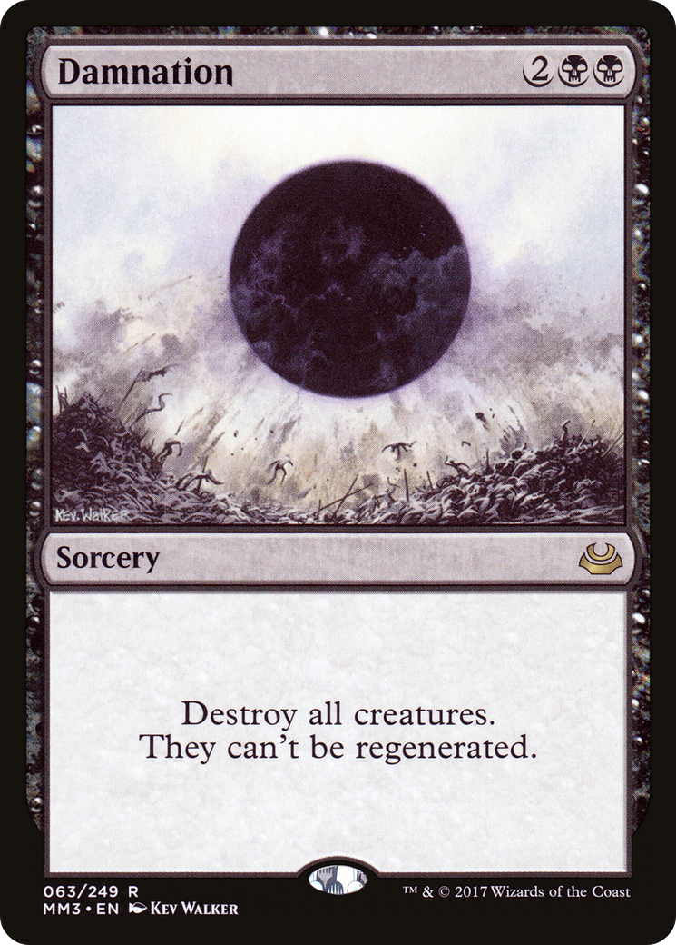 Damnation (MM3-063) [Modern Masters 2017]