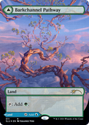 Barkchannel Pathway // Tidechannel Pathway (SLU-011) [Secret Lair: Ultimate Edition]: (Showcase) (Borderless) Foil