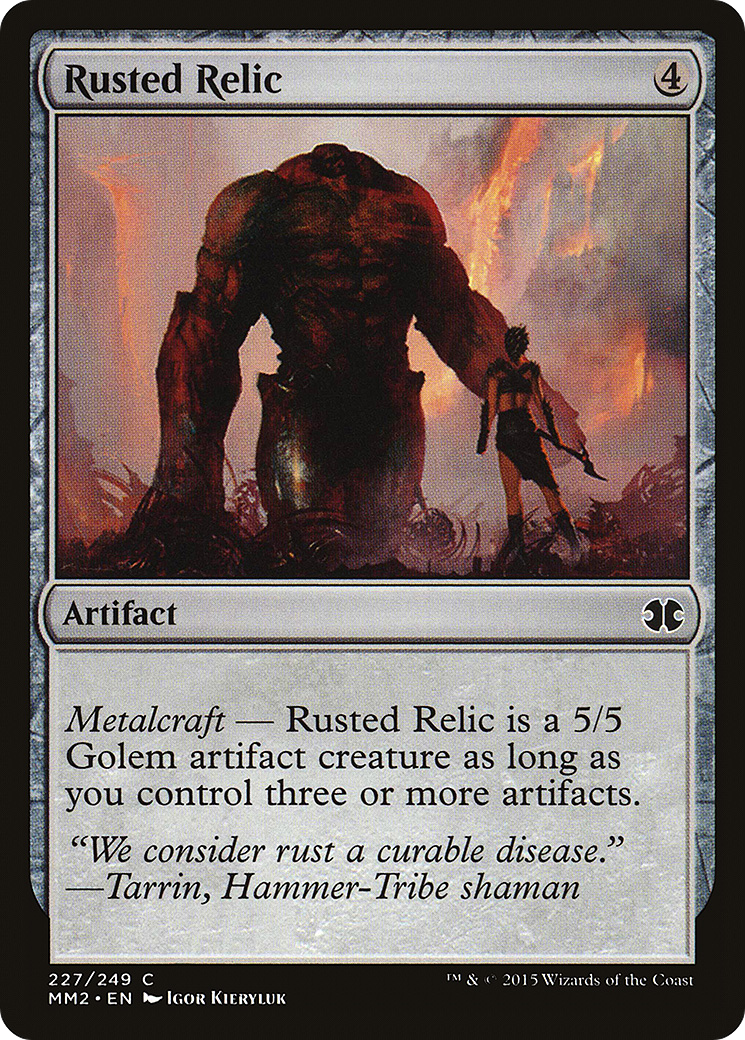 Rusted Relic (MM2-227) [Modern Masters 2015] Foil