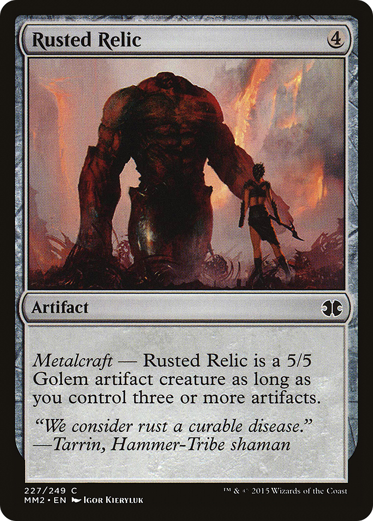 Rusted Relic (MM2-227) [Modern Masters 2015]