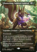 Chatterfang, Squirrel General (BLC-095) [Bloomburrow Commander] (Borderless) Foil