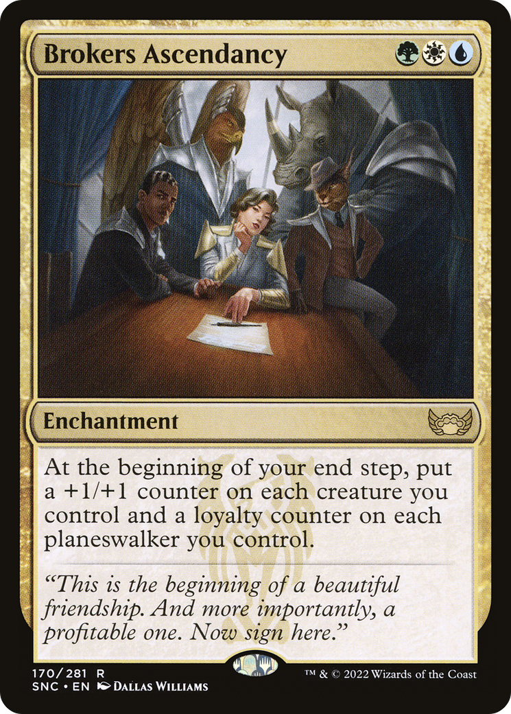 Brokers Ascendancy (SNC-170) [Streets of New Capenna]