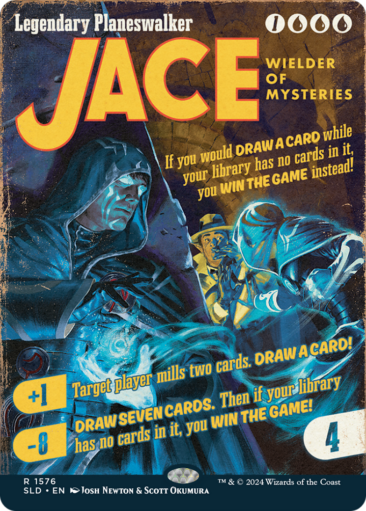 Jace, Wielder of Mysteries (SLD-1576) [Secret Lair Drop] (Borderless)
