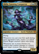 Alela, Cunning Conqueror (WOC-003) [Wilds of Eldraine Commander]