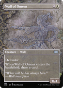 Wall of Omens (Borderless) (2X2-344) [Double Masters 2022]